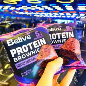 Brownie Proteico Double Chocolate Sem Glúten Sem Lactose Belive
