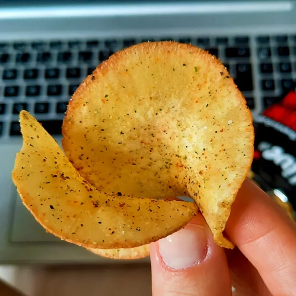 Chips de Mandioca Sem Glúten Belive temperados com Chimichurri 100% natural