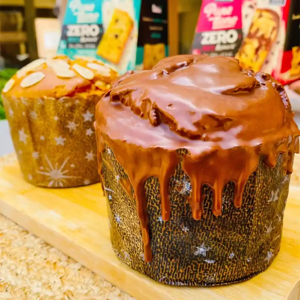Panetone sem glúten, sem açúcar e sem leite com gotas de chocolate e brownie da Belive