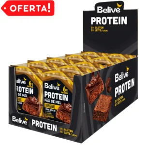 Caixa de Pão de Mel Proteico Sem Glúten Sem Açúcar Sem Leite Belive