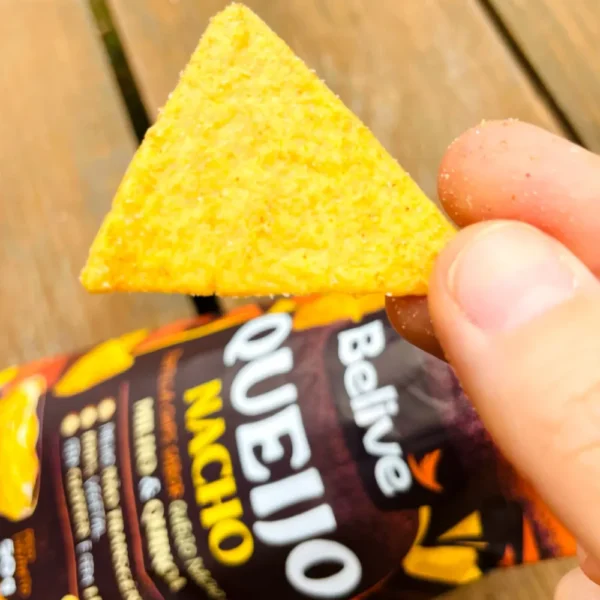 Tortilla Chips sabor Queijo Nacho Sem Glúten Sem Leite Nachos Belive