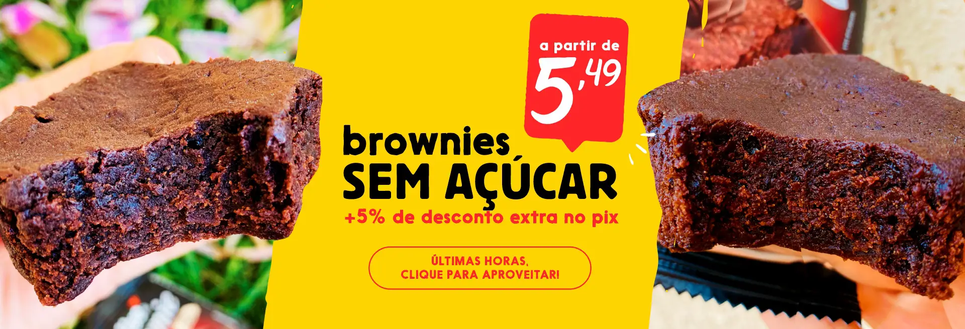 Brownies 5,49 – Tempo limitado!