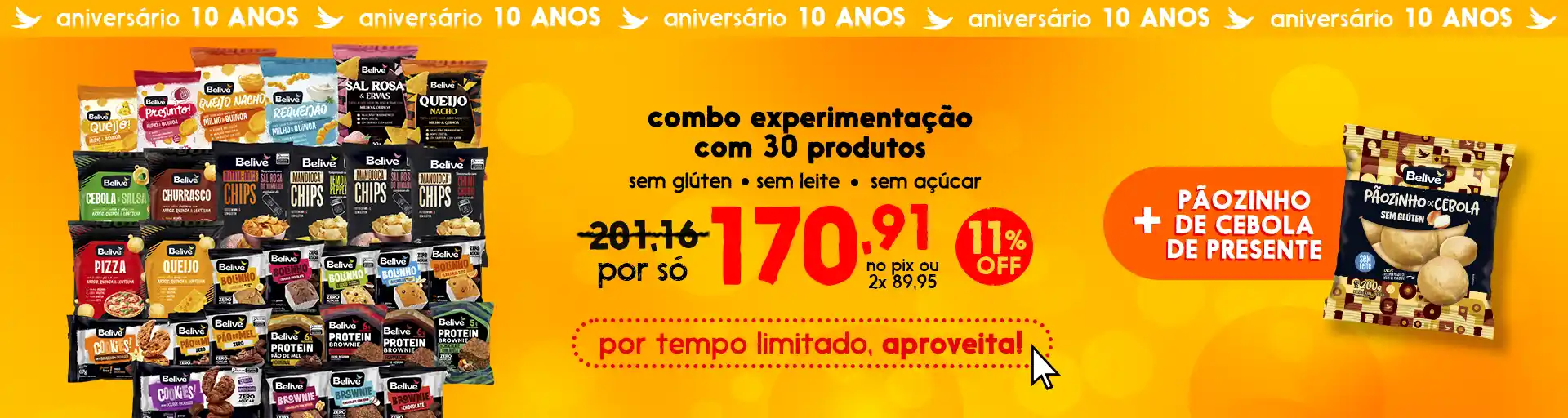 Combo experimentação 30 produtos em oferta, aproveita!